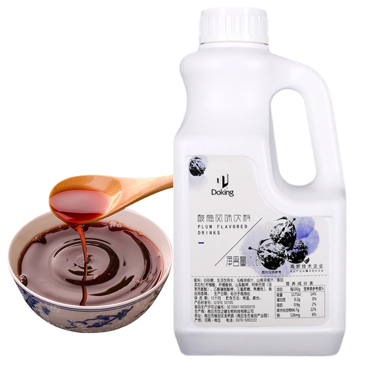 
Doking brand high-quality sweet and sour concentrated sour plum juice 