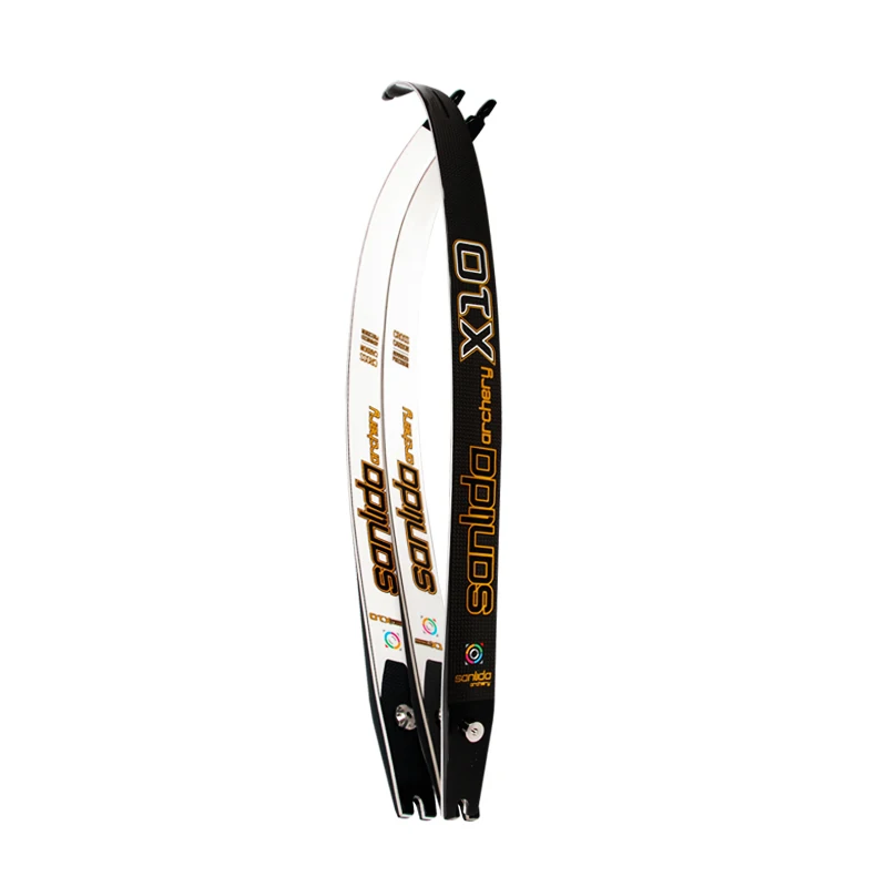 Sanlida Archery Miracle 10 ILF конечностей 16-48 фунтов углеродное волокно и графитовая пена высококачественный Рекурсивный лук конечности для наружной съемки