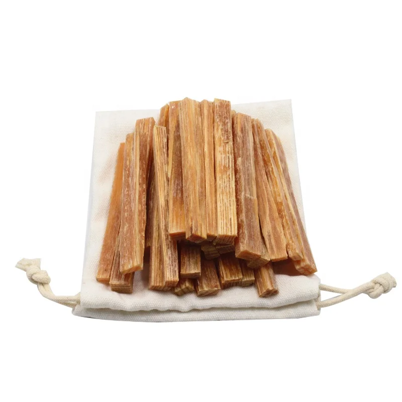 Natural Fat Wood Resin Firestick Hand-Cut Survival Fatwood Sticks Fire Starter with Cotton Carrying Bag