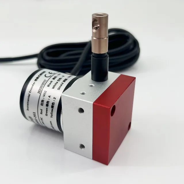 0-500mm -1000PPR cable displacement sensor Wire pull encoder