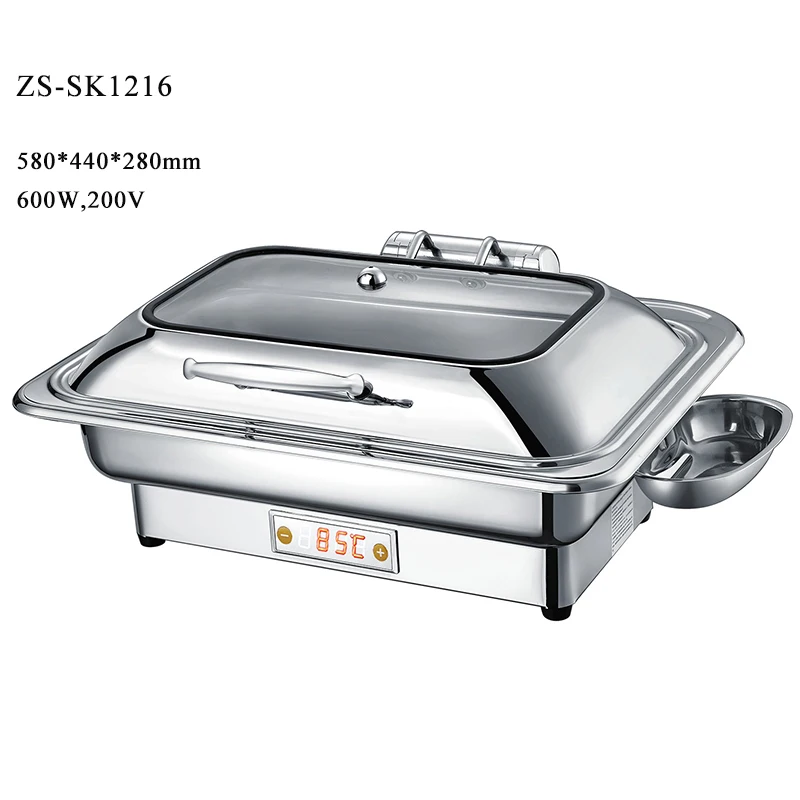 6 9 литров рулон топ жаровня блюдо буфетный подогреватель еды 18 10 нержавеющая сталь электрический шейкер пользовательский логотип