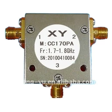 2500-2700 MHz coaxial circulator Rf Waveguide Isolator