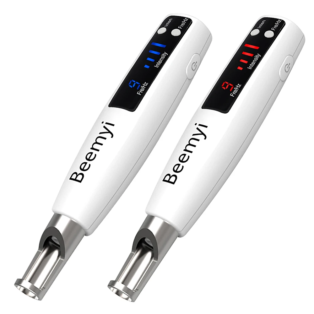 High Quality Red Blue Light Mini Handheld Neatcell Picosecond Laser  Portable Laser Picosecond Pen Home Use Mole Tattoo Removal