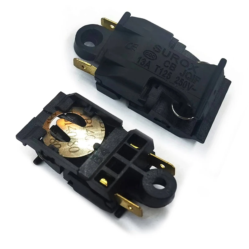 13A Electric Kettle Spare Parts Black Switch Accessories for Household Use