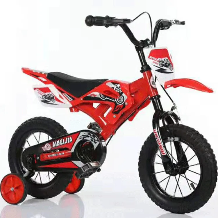 kids motorcycle bike with high quality / children moto bicycle for baby / 16 inch motorcycle