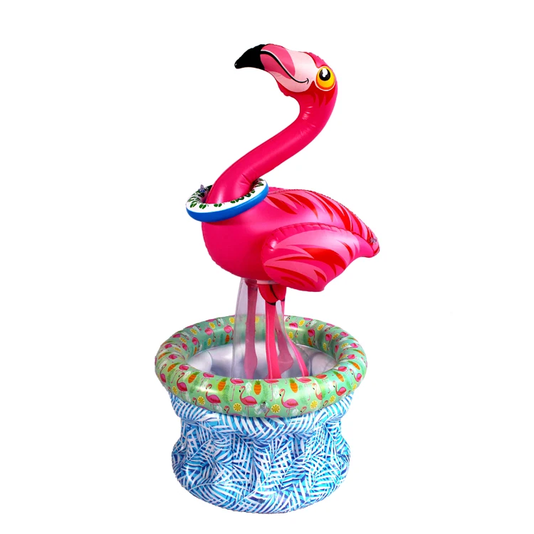 Floating Flamingo Ring Toss Game Inflatable Water Sports Game For Party