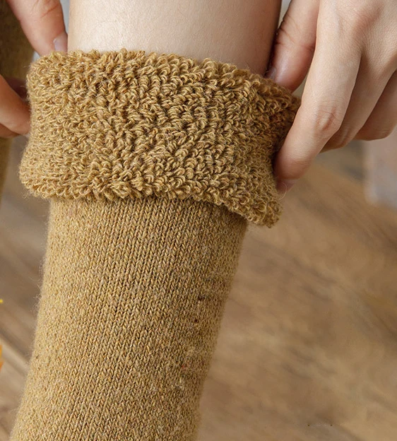 Enerup Custom Kaos Kaki Pria Calcetines Mujer Mens Heat Thick Insulated Extreme Boot Winter Warm Thermal Marino Wool Socks