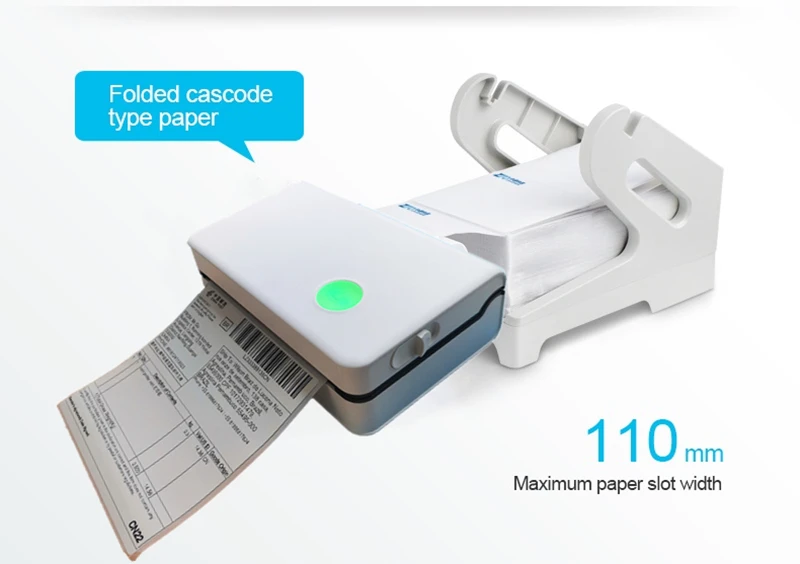 4 inch 110mm warehouse mini wifi thermal label printer