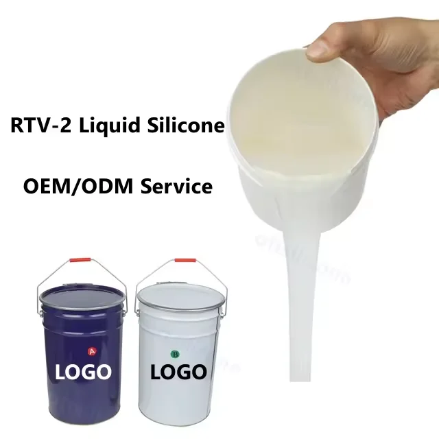 Blue Platinum Mold-Making  Silicone for Unsaturated Resin Mold Production Poly-Addition cured silicone