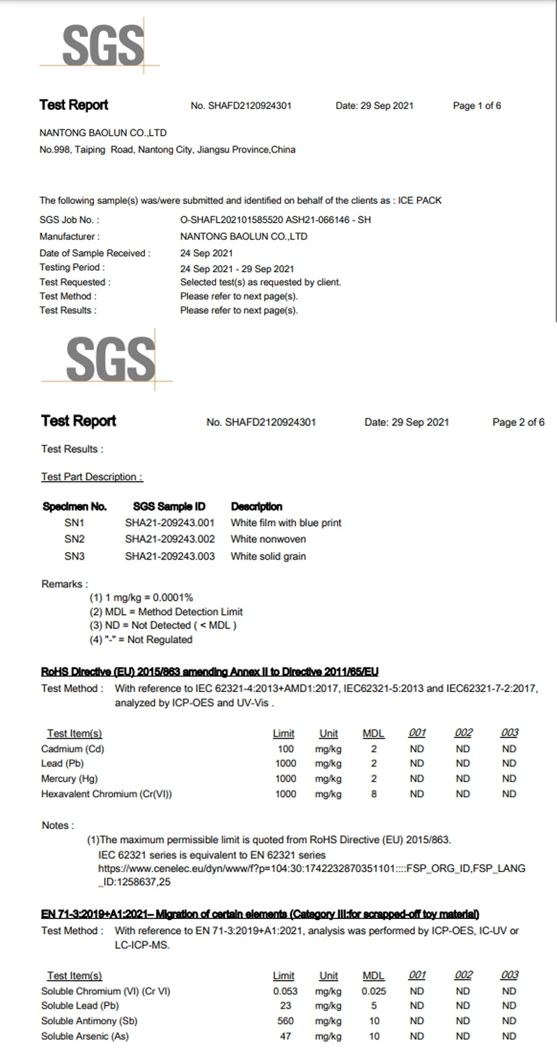 Professional Safe  Top Sale 100ml,350ml,600,1200m Cooler Gel Ice Pack Nature Ice Gel Refrigerants Plastic Ice Pack