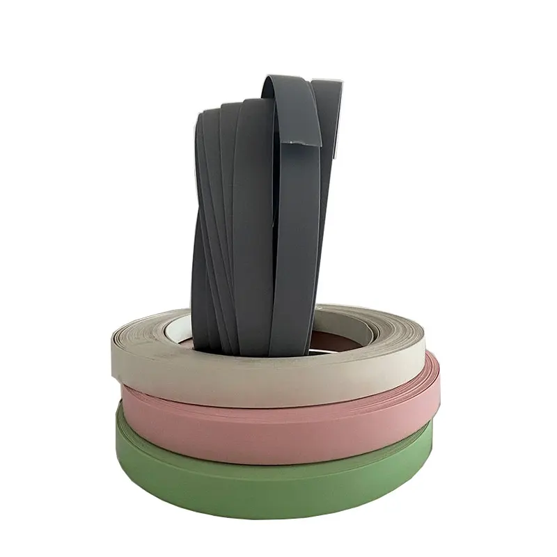 high gloss customized PVC edge banding tape for furniture ABS melamine plastic for entire house