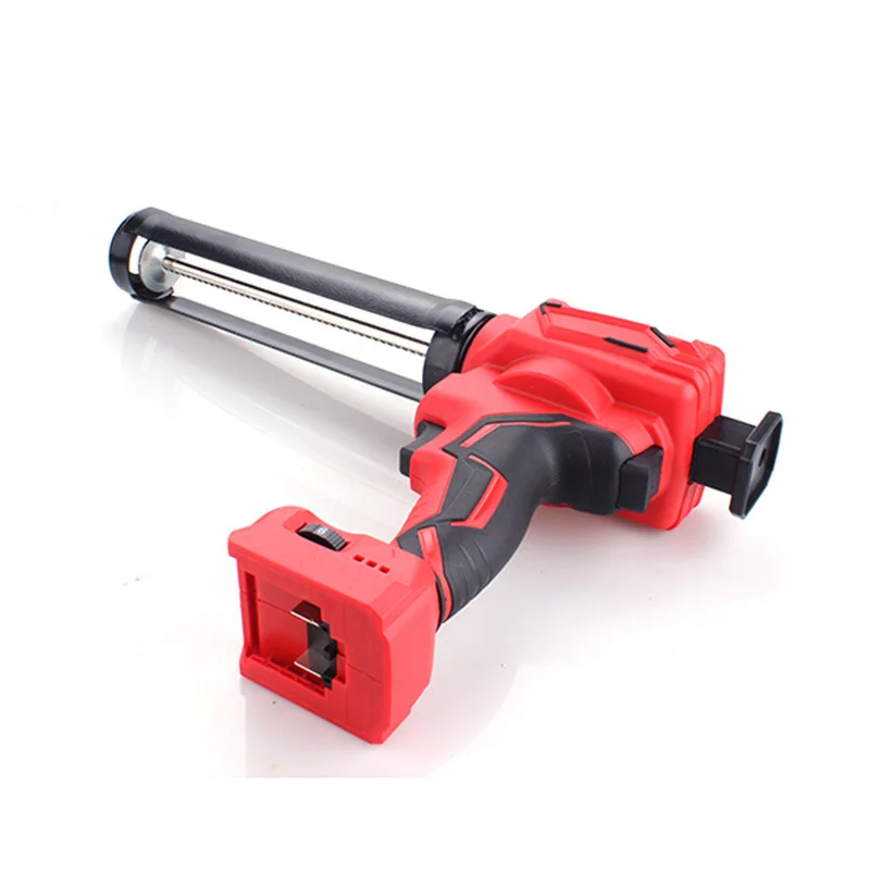 Factory wholesale electric 20v caulking gun 600ml for decoration glass caulking