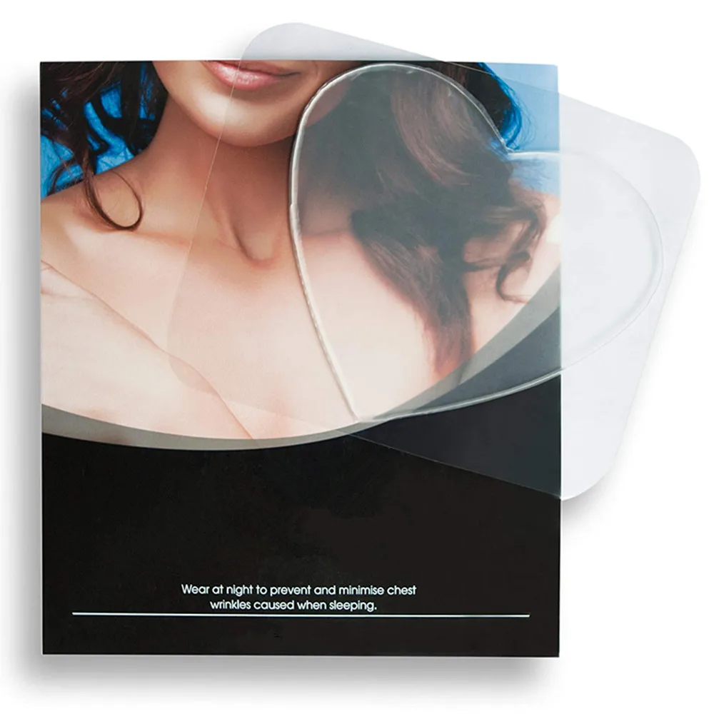 Фирменная Силиконовая накладка на грудь против морщин