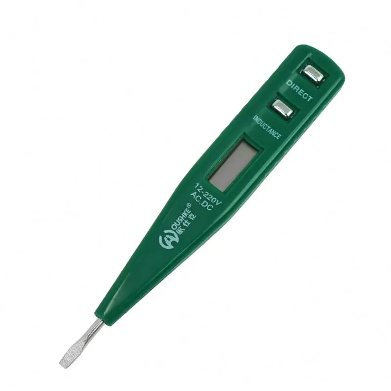 AC/DC Voltage Meter Electric Compact Pen Voltage Battery Test Pencil Continuity Voltage Detector Pen Non-contact Inductive