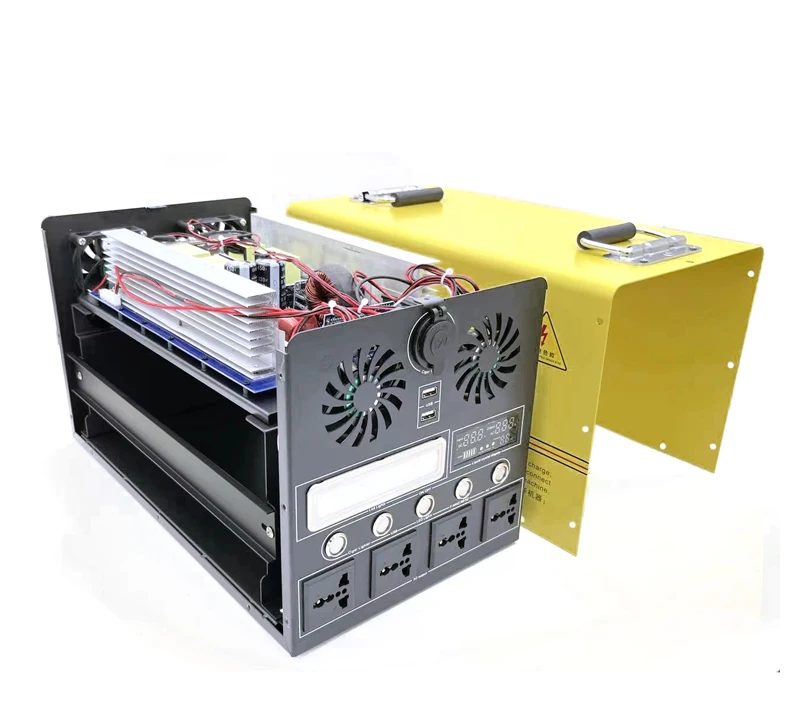 Portable Power House High Quality low-voltage protection Bank 1500W Solar Generator Outdoor BMS System Power Station Cell