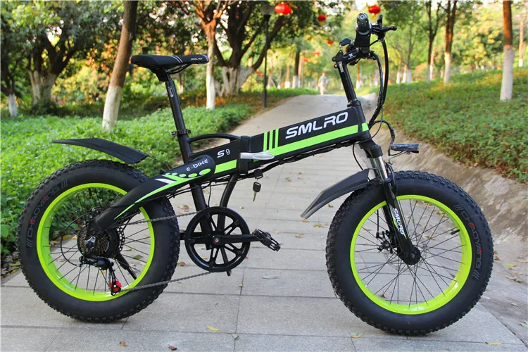China manufacturer 20 inch e bike 48v 1000w Bafang Motor fatbike 14AH Sam sung battery folding electric bike