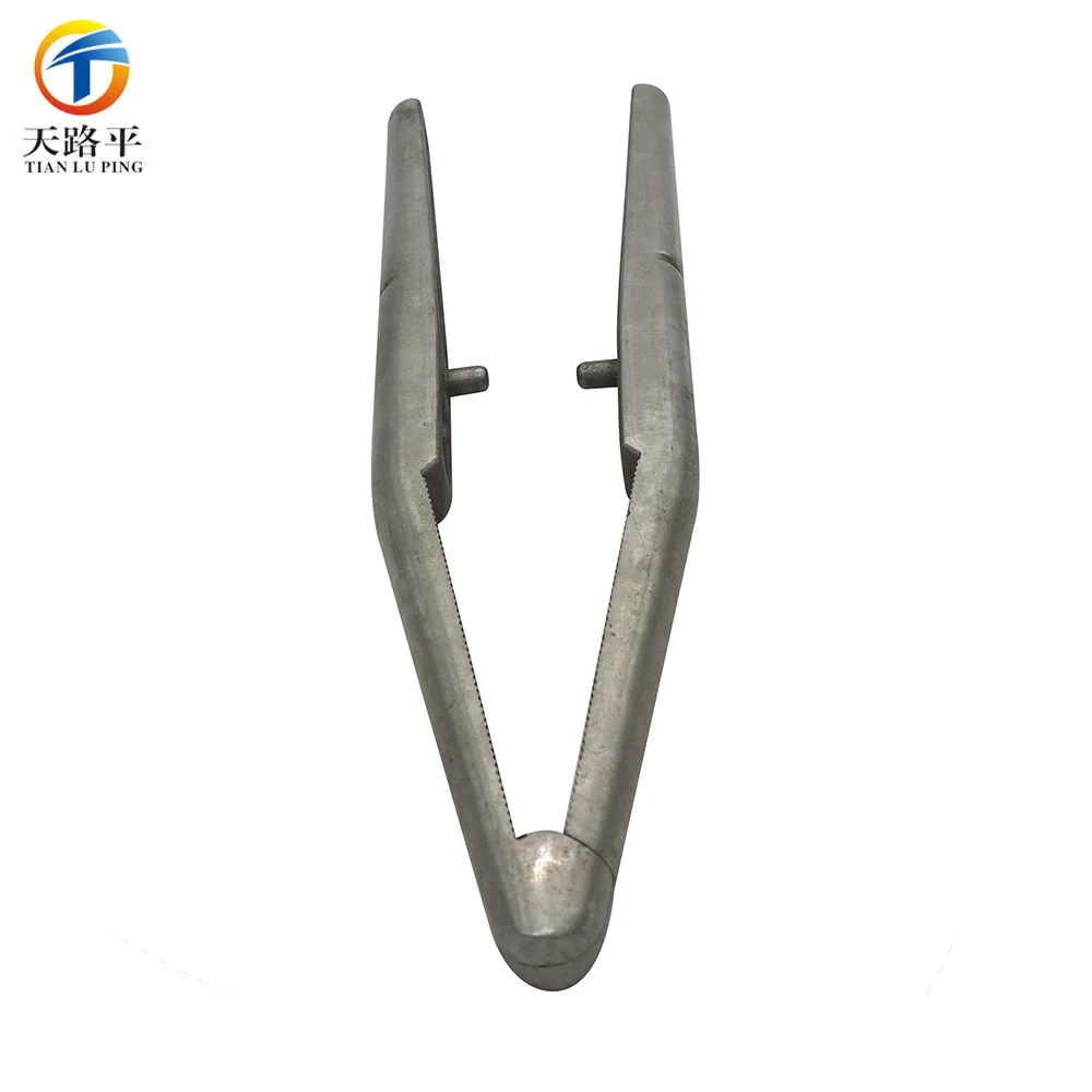 Custom Made Stainless Steel Parts Medical Surgical Equipment Casted Part Medical Tweezers