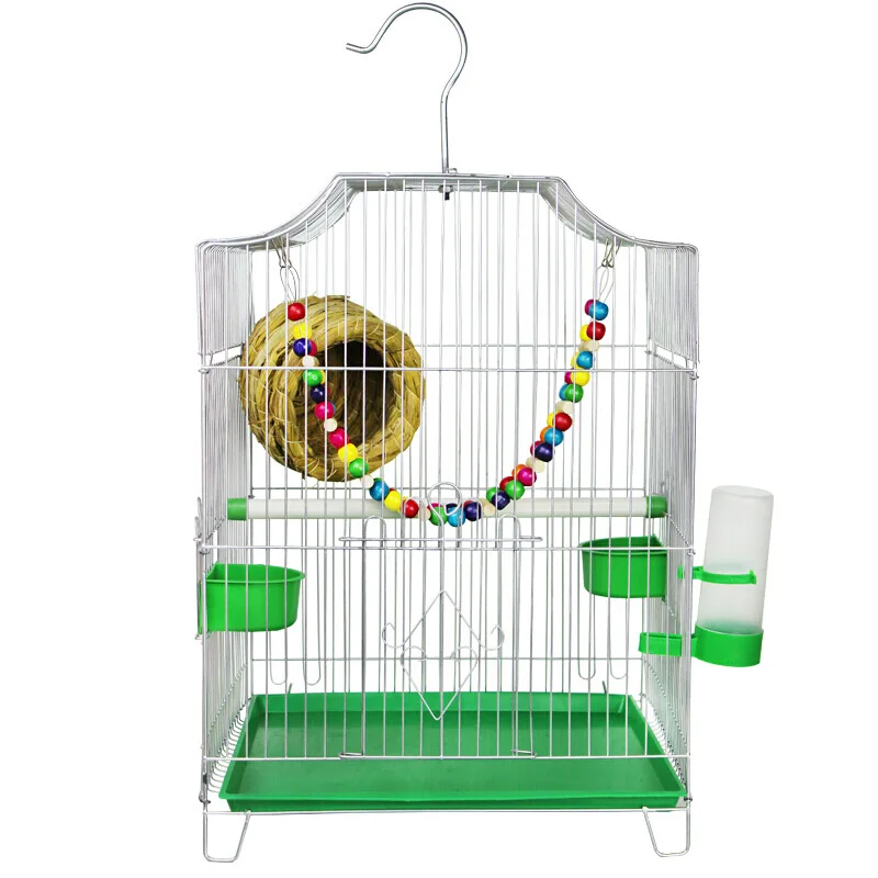 
Meeno Wholesale Durable Indoor Bird Cages Breeding Parrot Iron Cage 