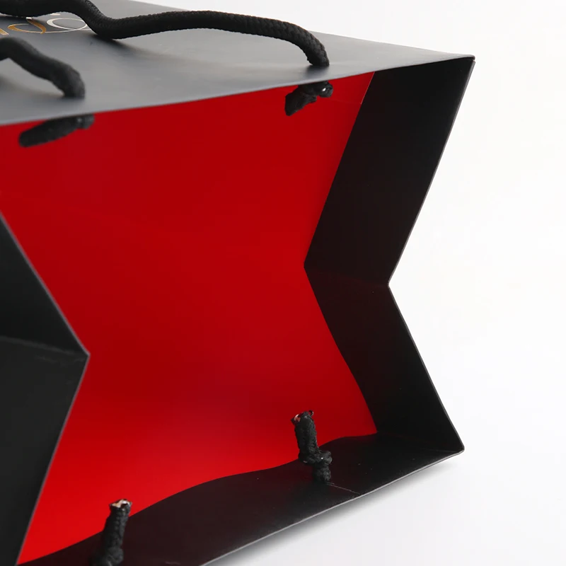 wedding Colorful jewelry custom logo boutique grocery business shopping handles reusable wholesale gift bags wedding packaging