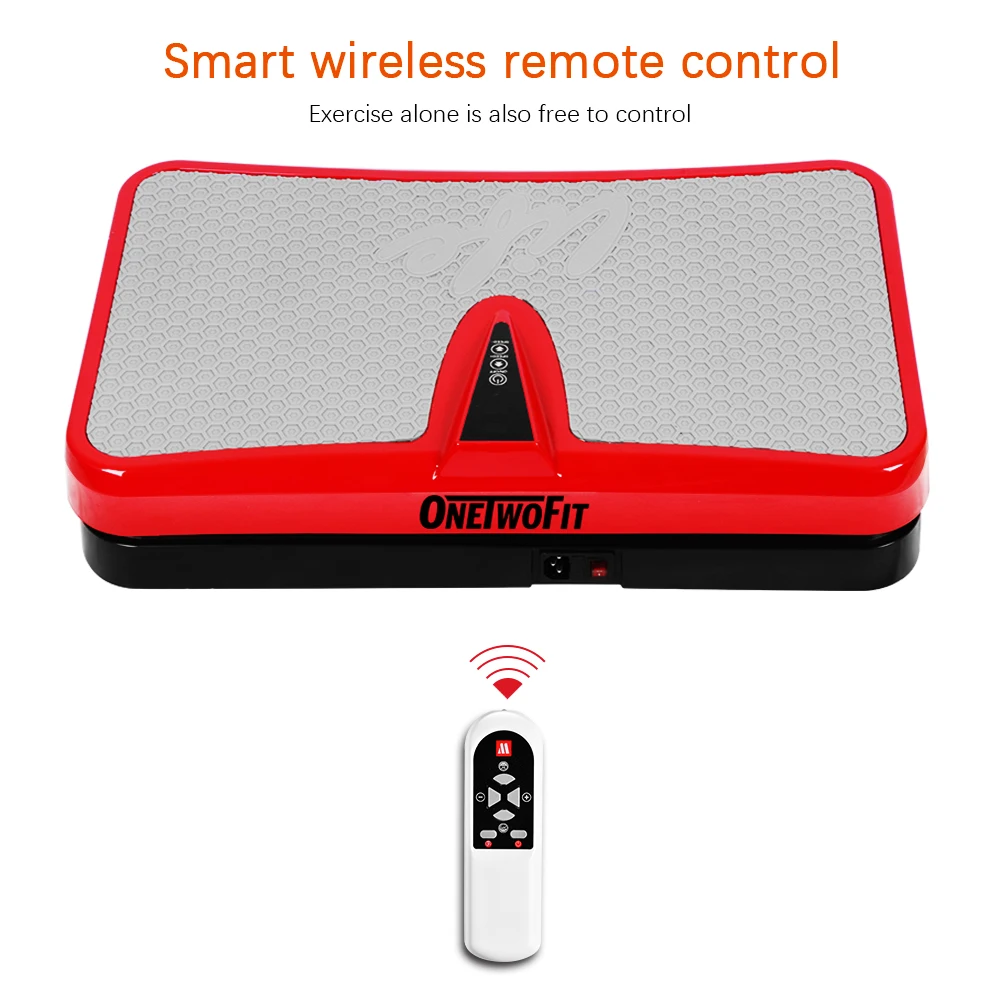 Onetwofit Wholesale Professional Vibrating Gym Equipment Power Fitness Training Platform Vibration Plate Exercise Machine