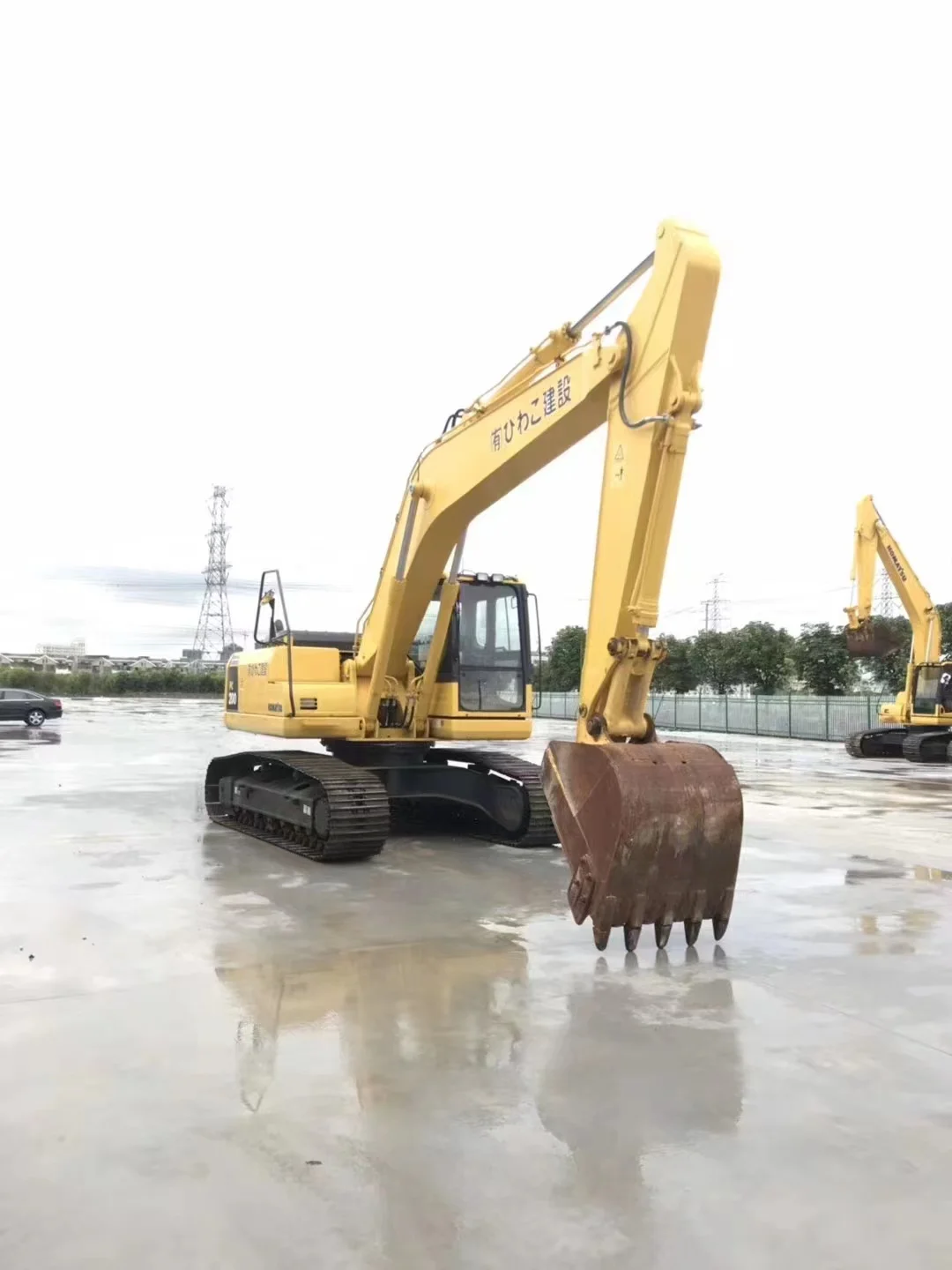 Second hand KOMATSU PC200-8 excavator almost new Japan imported hydraulic machine used KOMATSU EXCAVATOR machine