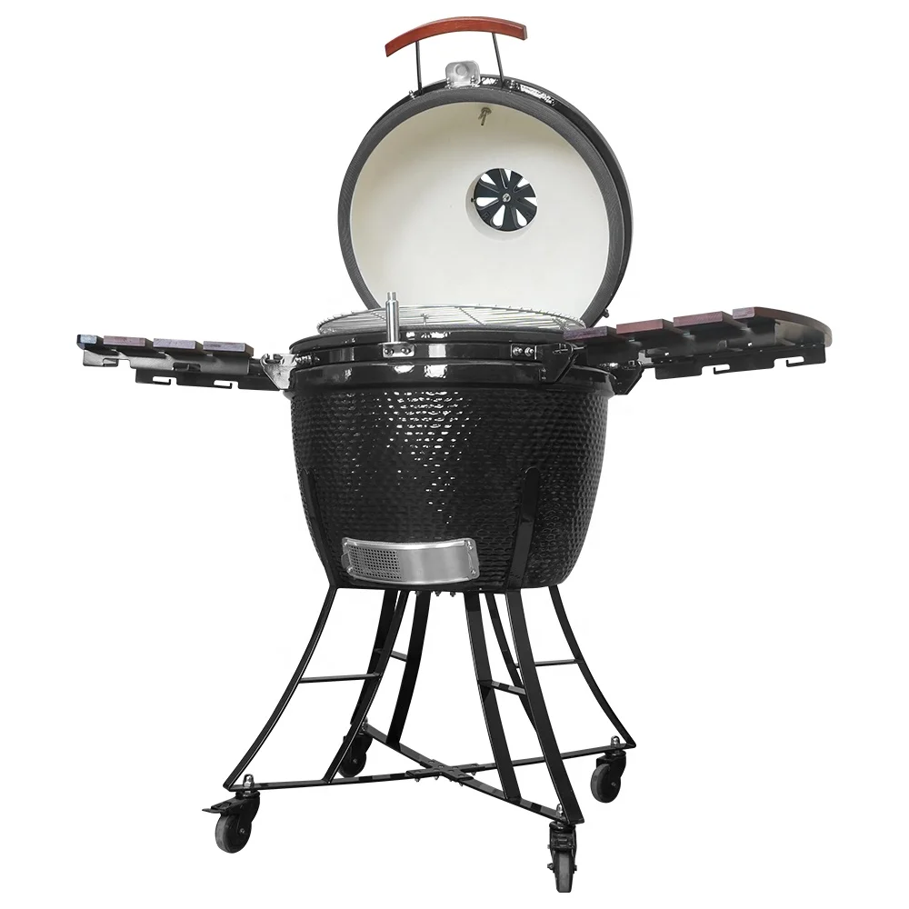 SEB KAMADO 24 inch Ceramic Kamado Charcoal BBQ Barbecue Grills Kichen Garden Kamado Barbecue