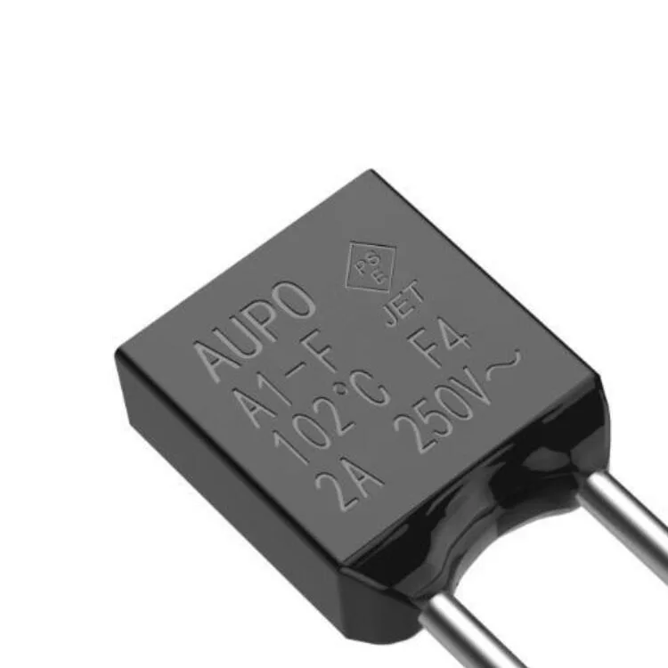 250 Volts 2 Amps aupo thermal cutoff fuse 2a 250v