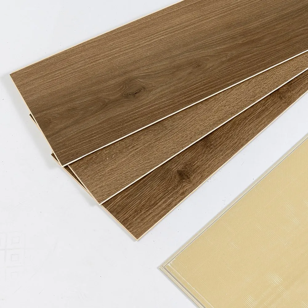 2021 China wood pattern 20 container scratch solution for plank vinyl flooring spc flooring 4mm lvp flooring Click