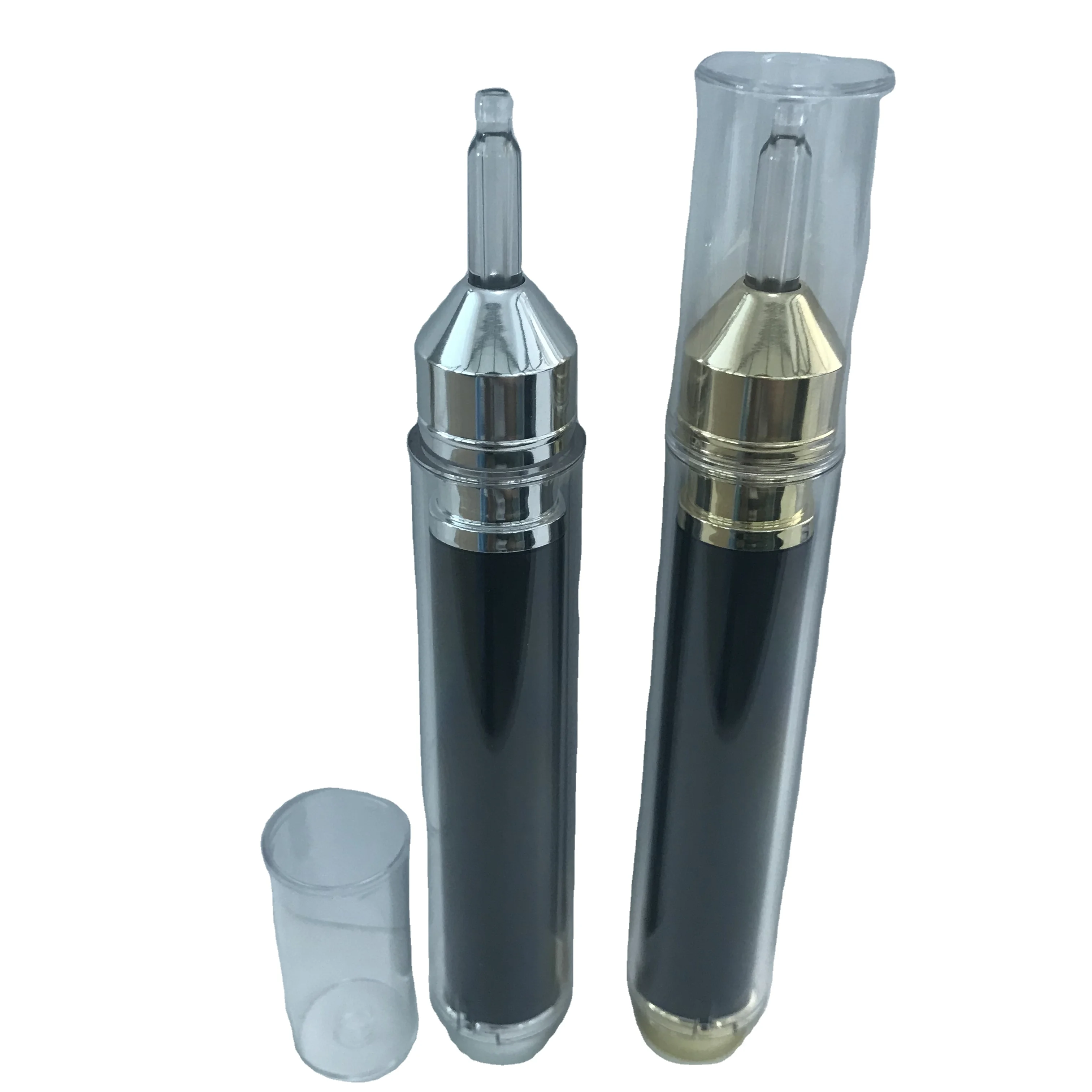 syringe shape eye cream airless pump bottle 15ml