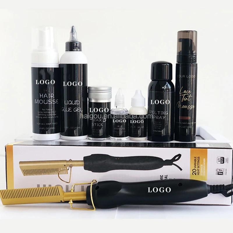 Private Label Lace Glue Pen Hair Extension Fruit Scented Waterpoof Glue Pen Extreme Hold Wig Adhesive Lace Wig Glue