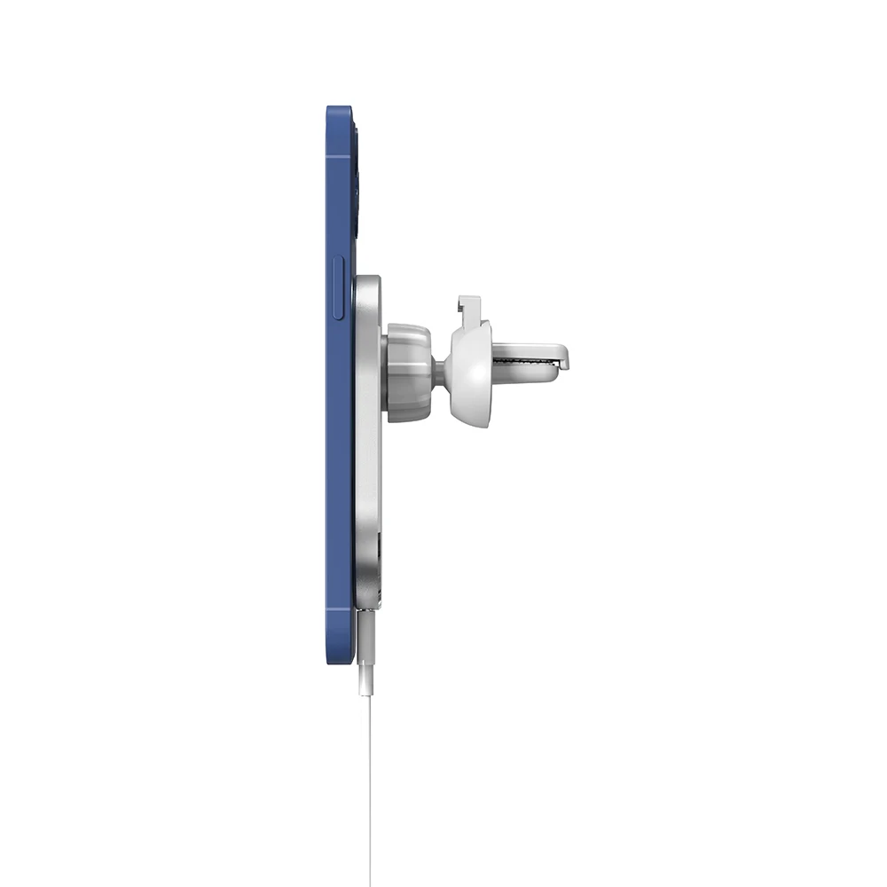 Slim Lightweight 15W Wireless Charger Magnetic Fast Charger with Car Air Vent Mount Phone Holder for IP12 IP13