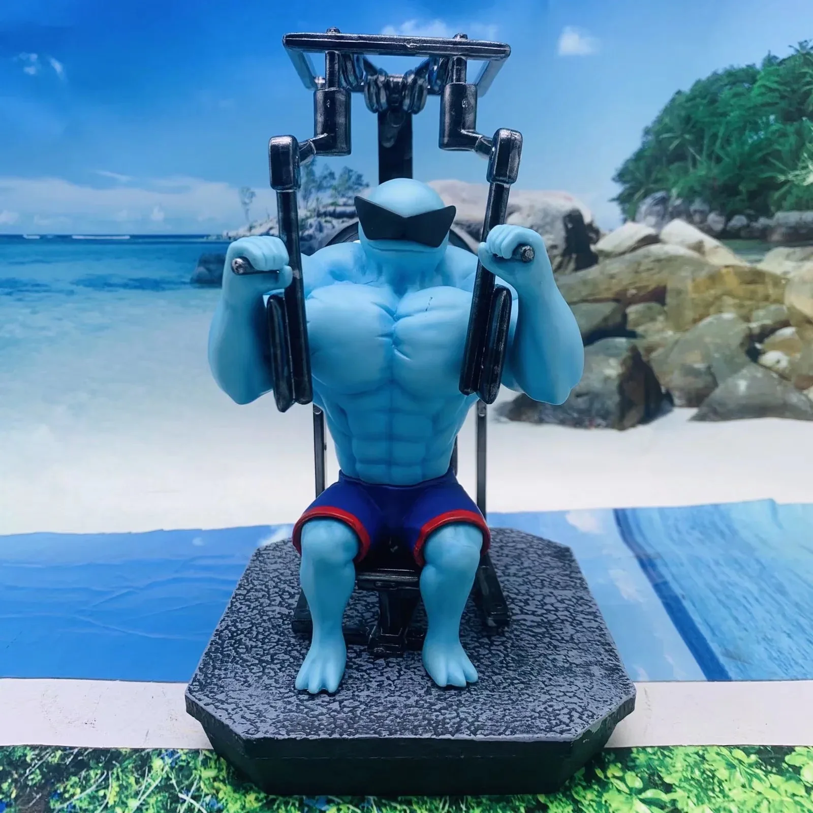 Popular Japanese Cartoon Anime Action Figure PVC Model Toys Muscle Pika-chu Poke-mon Figure