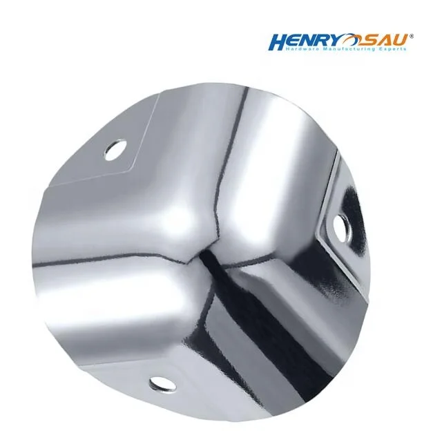 Professional sound box corner protector antique metal briefcase corner for case parts round corner edge guards