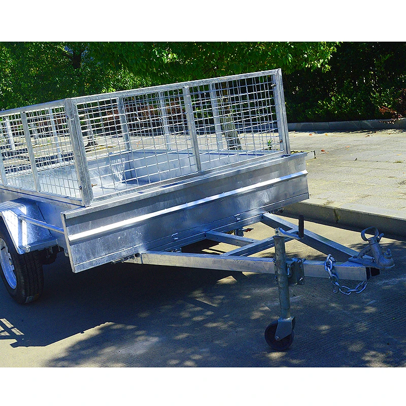 
 Открытая коробка GINO, одноосный сварной прицеп, лошадиный ящик  