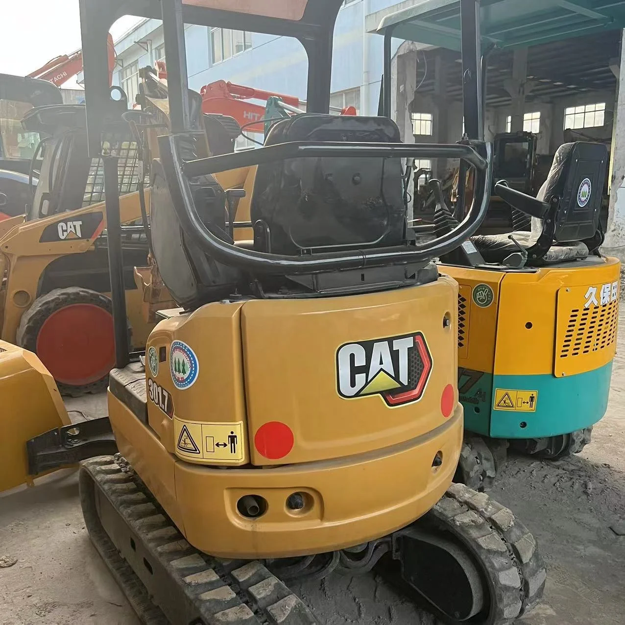 301.7 MINI DIGGER CATERPILLAR 302 303CR NICE MACHINE ON SALE