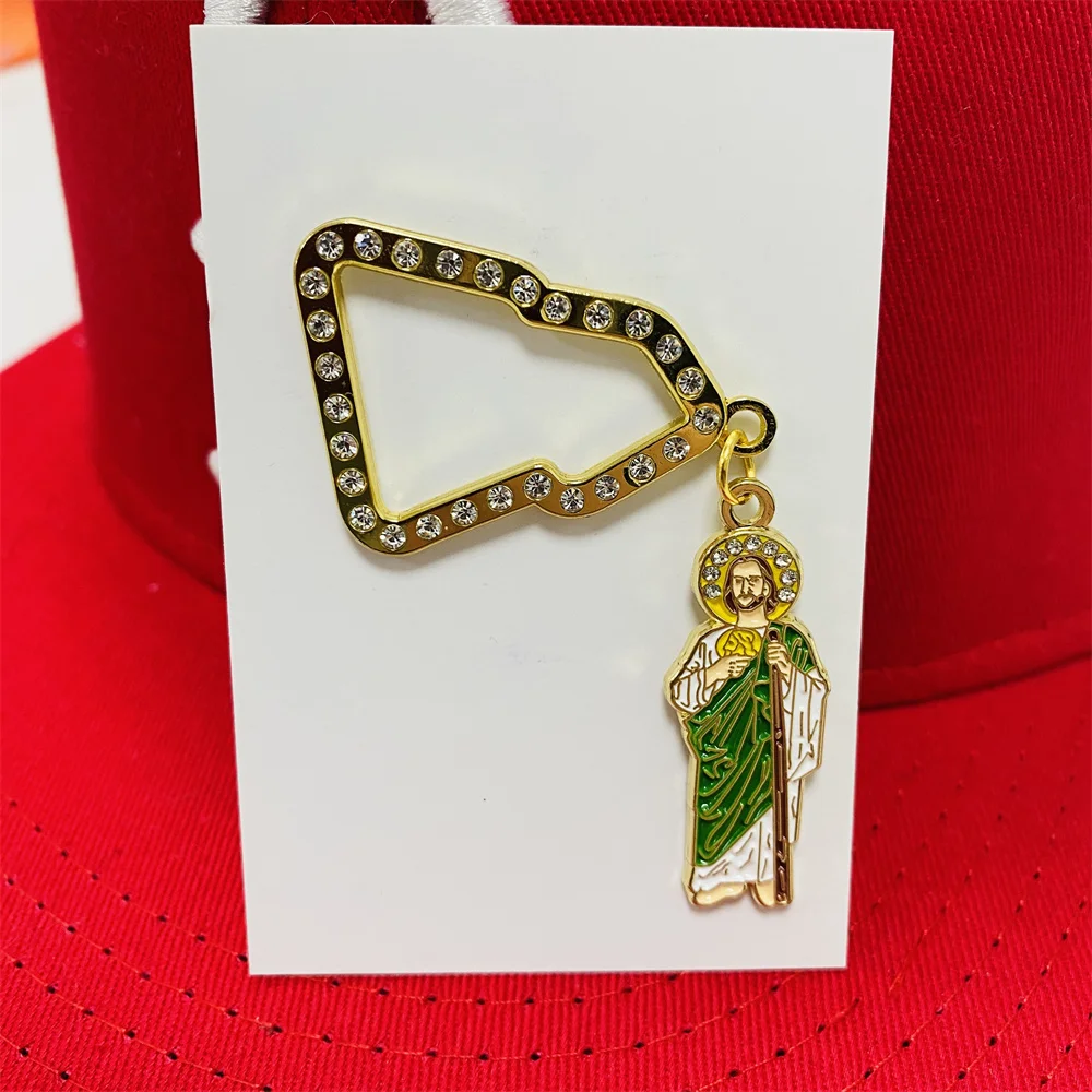 Wholesale Pines Para Gorras Baseball Hat Decoration Pendant Mexican Hat Pin Chain