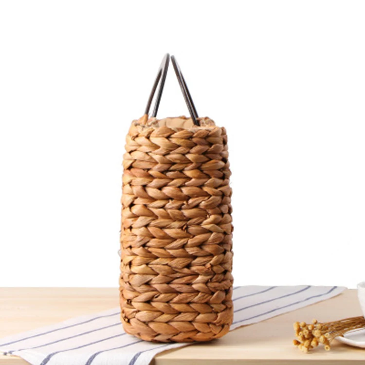Professional rattan round bag waterproof beach bag designers handbags