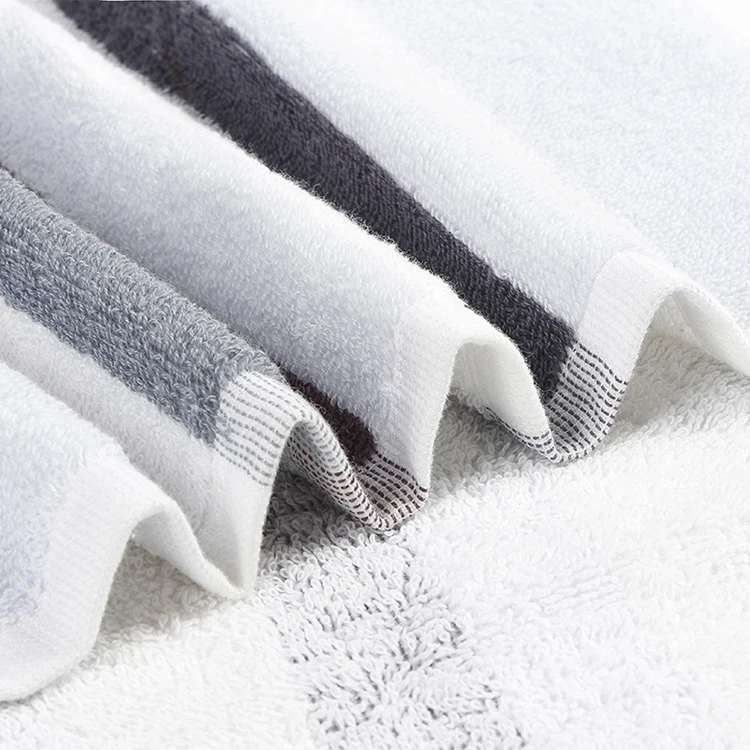 
100% Cotton Jacquard Custom Organic Bamboo Travel Customized Beach Towels 