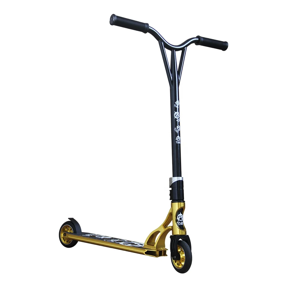 2024 Extreme Scooter for Professional Gold Style Pro Street BMX Scooter