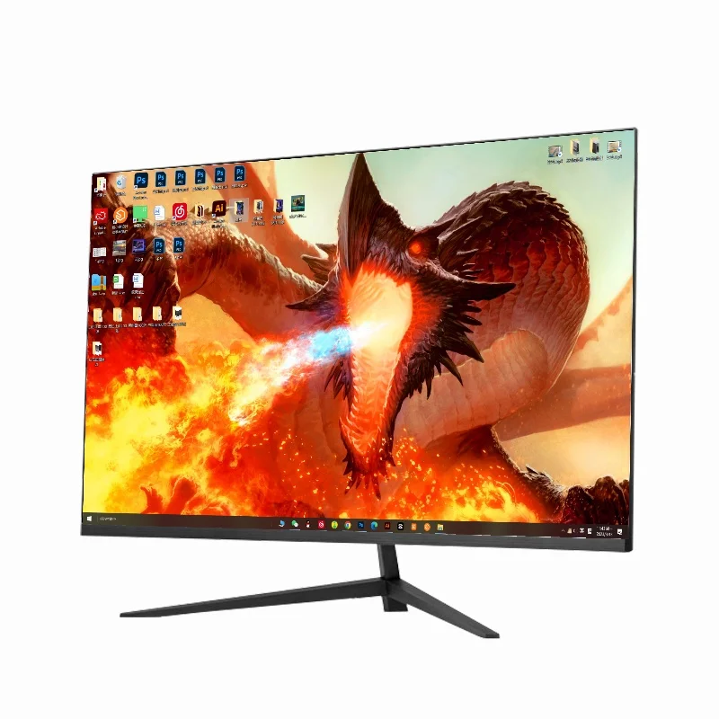 Thin Wall Mounted Frameless 1080p Led 24 Ips Monitor For Office Use