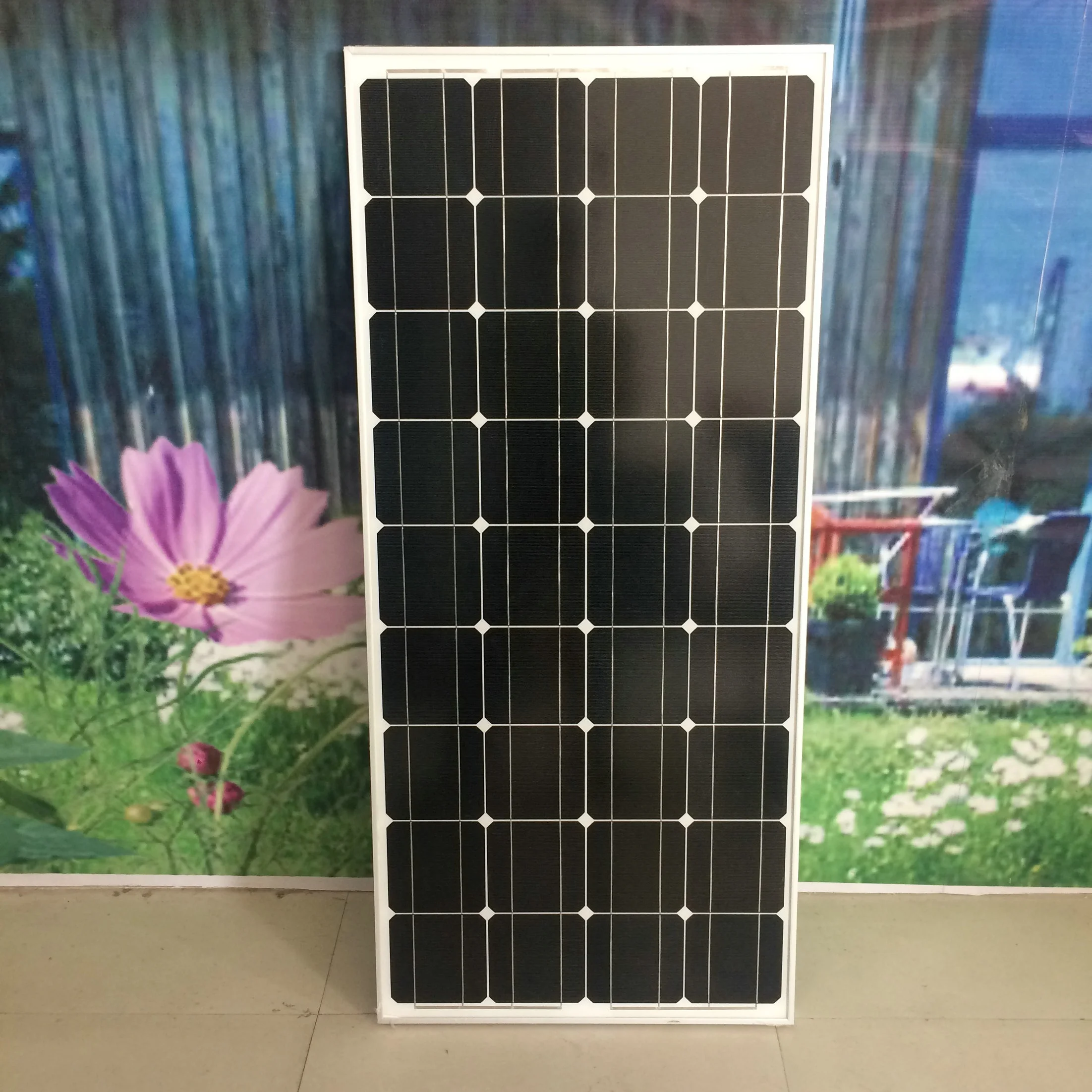 Заводская цена, однокристальные силиконовые панели 100 Вт 18 в, солнечная панель 330 Вт, солнечная панель для домашних солнечных систем