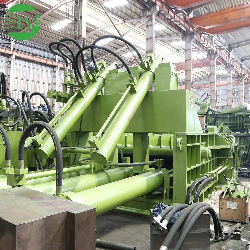 Keshang Factory Sale High Quality Hydraulic Horizontal Aluminum Recycle Press Y81-1000T