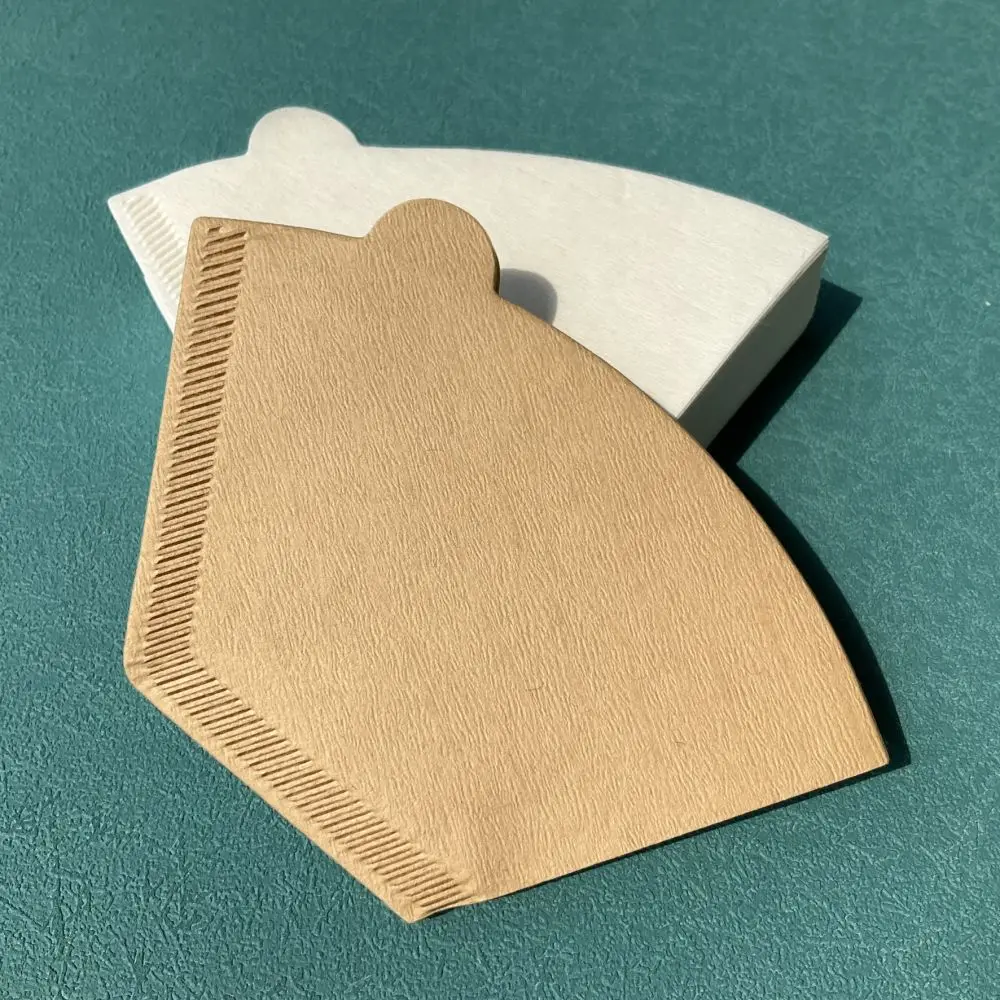 Hand Brewed Flat Cone Size 102 Coffee Paper Filter For Coffee Brewer