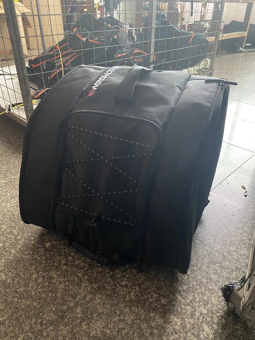 Ski Boot Bag Waterproof Ski Equipment Bag Skiing and Snowboarding Travel Backpack for Stores Gear
