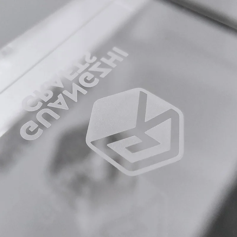 Transparent Acrylic Branding Display Block Personalized Clear Acrylic LOGO Block