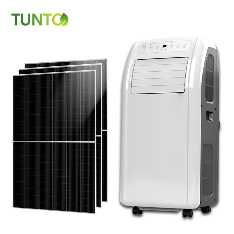 portable solar power air conditioner for business store camping site and security hut