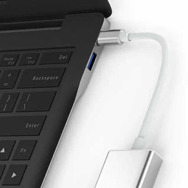 OEM Aluminium High Definition 1080P USB 3.1 Type C to VGA Adapter Cable for Monitor Projector Other Video Equipment