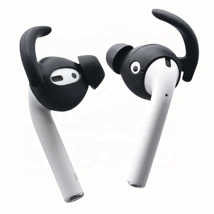  Аксессуары для наушников AirPods Нескользящие наушники-вкладыши вкладыши ушные крючки совместимы с Apple 1/2 или