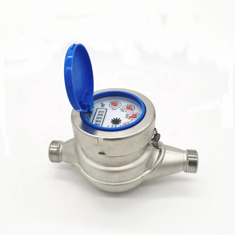 1/2 дюймовый 360 turing крышка из нержавеющей стали 304 счетчик воды