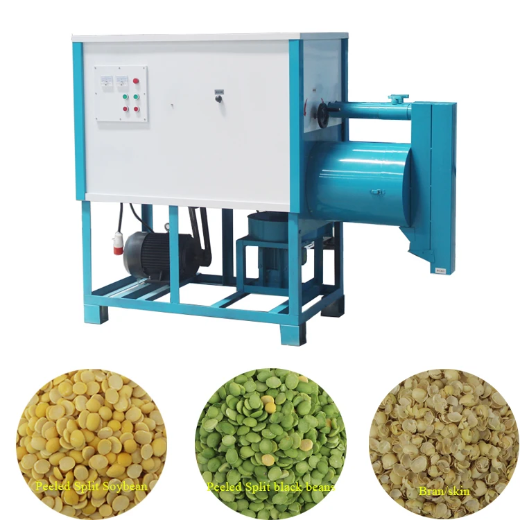 Legumes peeling machine mungbean,lentils,peas,soybean,black bean,red kidney bean peeling/splitting machine